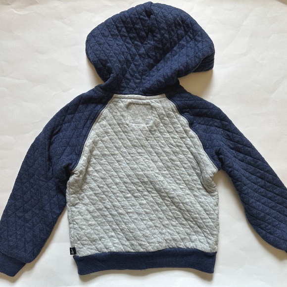 Quilted Toddler Boy Hoodie - Picture 3 of 5